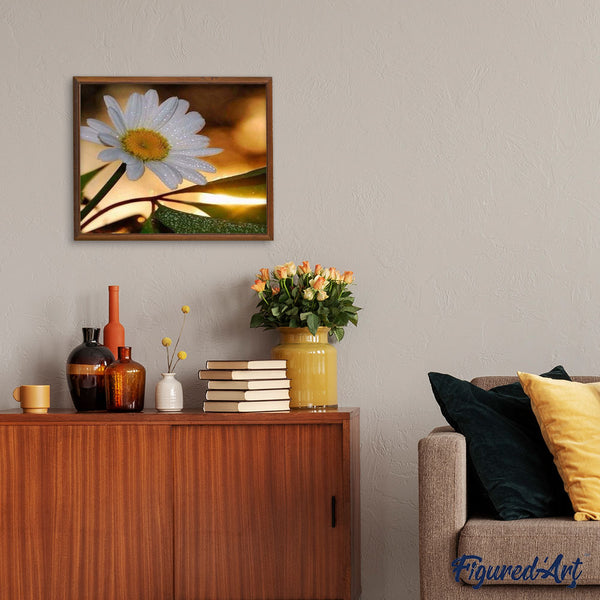paint by numbers | Marguerite | easy flowers | FiguredArt