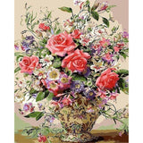 paint by numbers | Roses and Flowers | advanced flowers | FiguredArt