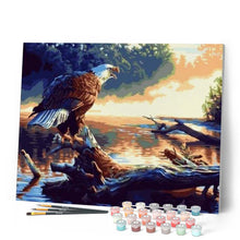 Load image into Gallery viewer, paint by numbers | Eagle Call | animals birds eagles easy | FiguredArt