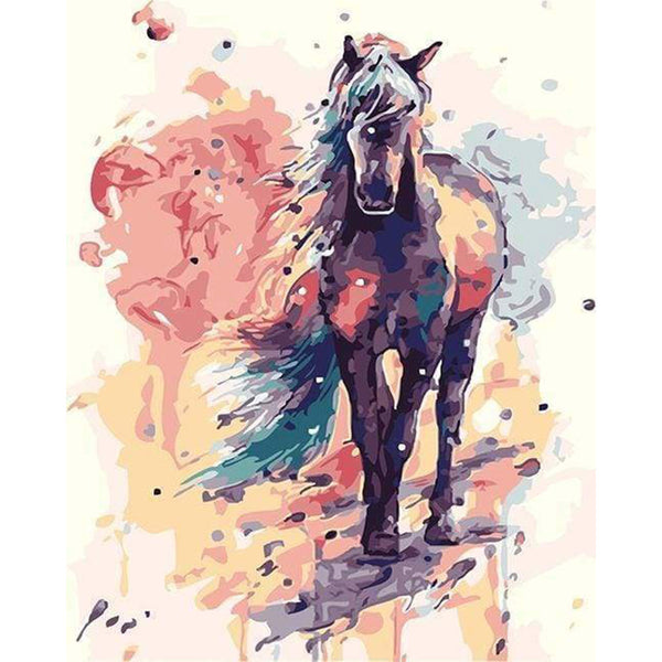 paint by numbers | Painted Horse | animals easy horses | FiguredArt