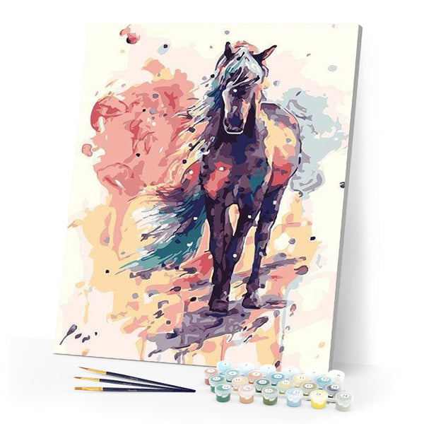 paint by numbers | Painted Horse | animals easy horses | FiguredArt