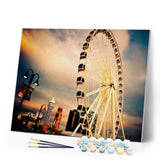 paint by numbers | The Great Wheel | cities intermediate | FiguredArt