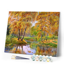 Load image into Gallery viewer, paint by numbers | Yellow Forest | advanced landscapes | FiguredArt