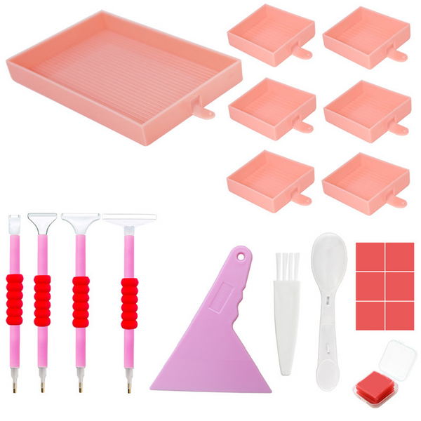 Diamond Painting Professional Tool Set 15 Piece Accessories