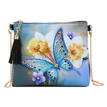 Load image into Gallery viewer, Diamond Painting Handbag - Butterfly and Daffodils Figured'Art