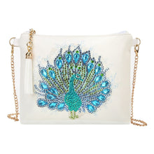 Load image into Gallery viewer, Diamond Painting Handbag - Crystal Peacock Figured'Art