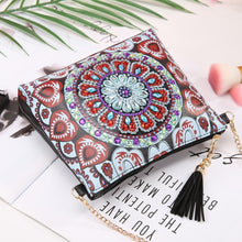 Load image into Gallery viewer, Diamond Painting Handbag - Crimson Mandala