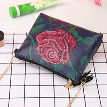 Load image into Gallery viewer, Diamond Painting Handbag - Midnight Rose