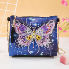Load image into Gallery viewer, Diamond Painting Handbag - Stardust Butterfly