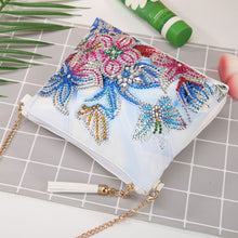 Load image into Gallery viewer, Diamond Painting Handbag - Butterflies and Blooms