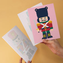 Load image into Gallery viewer, Mini Paint by Numbers Set 5.9"x7.9" (6 pieces) - Nutcracker Court