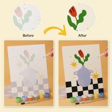 Load image into Gallery viewer, Mini Paint by Numbers Set 5.9"x7.9" (6 pieces) - Whimsy and Wonder