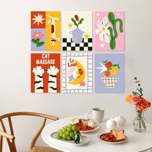 Load image into Gallery viewer, Mini Paint by Numbers Set 5.9"x7.9" (6 pieces) - Whimsy and Wonder