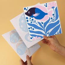 Load image into Gallery viewer, Mini Paint by Numbers Set 7.9"x7.9" (6 pieces) - Deep Blue Wonders