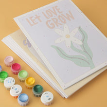 Load image into Gallery viewer, Mini Paint by Numbers Set 5.9"x7.9" (6 pieces) - Sweet Little Things