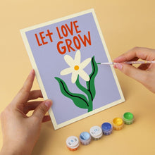 Load image into Gallery viewer, Mini Paint by Numbers Set 5.9"x7.9" (6 pieces) - Sweet Little Things