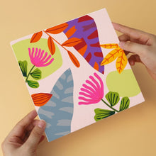 Load image into Gallery viewer, Mini Paint by Numbers Set 7.9"x7.9" (6 pieces) - Abstract Garden