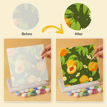 Load image into Gallery viewer, Mini Paint by Numbers Set 7.9"x7.9" (6 pieces) - Fruit Pattern