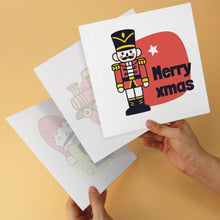Load image into Gallery viewer, Mini Paint by Numbers Set 7.9"x7.9" (6 pieces) - Festive Mini Prints