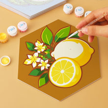 Load image into Gallery viewer, Mini Paint by Numbers Set - Hexagons (6 pieces) - Juicy Collection