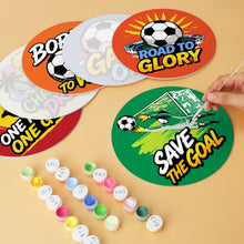 Load image into Gallery viewer, Mini Paint by Numbers Set - Discs Ø7.9" (6 pieces) - Game On