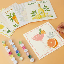 Load image into Gallery viewer, Mini Paint by Numbers Set 7.9"x7.9" (6 pieces) - Lemon Grove