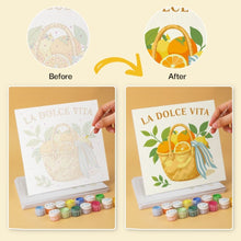 Load image into Gallery viewer, Mini Paint by Numbers Set 7.9"x7.9" (6 pieces) - Lemon Grove