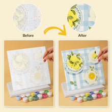 Load image into Gallery viewer, Mini Paint by Numbers Set 7.9"x7.9" (6 pieces) - Made in Italy Moments
