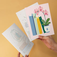Load image into Gallery viewer, Mini Paint by Numbers Set 5.9"x7.9" (6 pieces) - Reading Garden