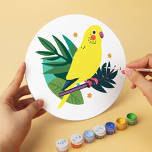Load image into Gallery viewer, Mini Paint by Numbers Set - Discs Ø7.9" (6 pieces) - Colorful Wings