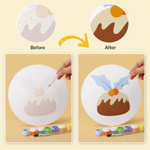 Load image into Gallery viewer, Mini Paint by Numbers Set - Discs Ø7.9" (6 pieces) - Refined Christmas Icons