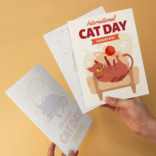 Load image into Gallery viewer, Mini Paint by Numbers Set 5.9"x7.9" (6 pieces) - Cat Day