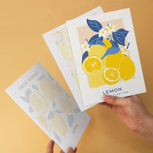 Load image into Gallery viewer, Mini Paint by Numbers Set 5.9"x7.9" (6 pieces) - Citrus and Sun