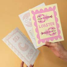 Load image into Gallery viewer, Mini Paint by Numbers Set 5.9"x7.9" (6 pieces) - Seaside Delights