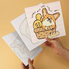 Load image into Gallery viewer, Mini Paint by Numbers Set 7.9"x7.9" (6 pieces) - Corgi Life