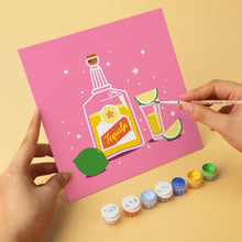 Load image into Gallery viewer, Mini Paint by Numbers Set 7.9"x7.9" (6 pieces) - Mixed and Vivid