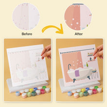 Load image into Gallery viewer, Mini Paint by Numbers Set 7.9"x7.9" (6 pieces) - Soak and Style