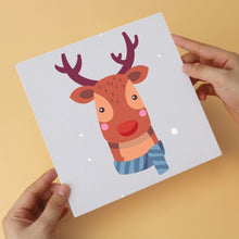 Load image into Gallery viewer, Mini Paint by Numbers Set 7.9"x7.9" (6 pieces) - Classic Xmas Set