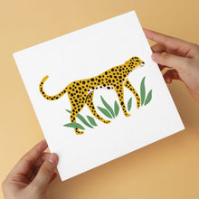 Load image into Gallery viewer, Mini Paint by Numbers Set 7.9"x7.9" (6 pieces) - Jungle Tiger