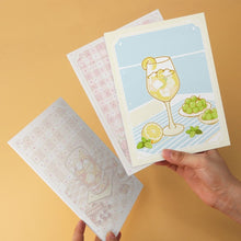 Load image into Gallery viewer, Mini Paint by Numbers Set 5.9"x7.9" (6 pieces) - Aperitivo Hour