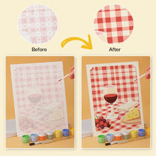 Load image into Gallery viewer, Mini Paint by Numbers Set 5.9"x7.9" (6 pieces) - Aperitivo Hour