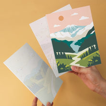 Load image into Gallery viewer, Mini Paint by Numbers Set 5.9"x7.9" (6 pieces) - Nature's Palette
