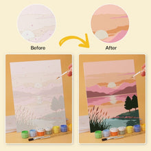 Load image into Gallery viewer, Mini Paint by Numbers Set 5.9"x7.9" (6 pieces) - Nature's Palette
