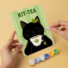 Load image into Gallery viewer, Mini Paint by Numbers Set 5.9"x7.9" (6 pieces) - Meowgic