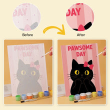 Load image into Gallery viewer, Mini Paint by Numbers Set 5.9"x7.9" (6 pieces) - Meowgic