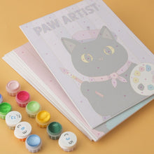 Load image into Gallery viewer, Mini Paint by Numbers Set 5.9"x7.9" (6 pieces) - Cute and Curious