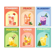 Load image into Gallery viewer, Mini Paint by Numbers Set 5.9"x7.9" (6 pieces) - Sip in Style Figured'Art