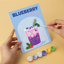 Load image into Gallery viewer, Mini Paint by Numbers Set 5.9"x7.9" (6 pieces) - Sip in Style