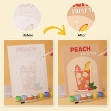 Load image into Gallery viewer, Mini Paint by Numbers Set 5.9"x7.9" (6 pieces) - Sip in Style
