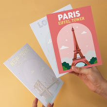 Load image into Gallery viewer, Mini Paint by Numbers Set 5.9"x7.9" (6 pieces) - World Landmarks Collection